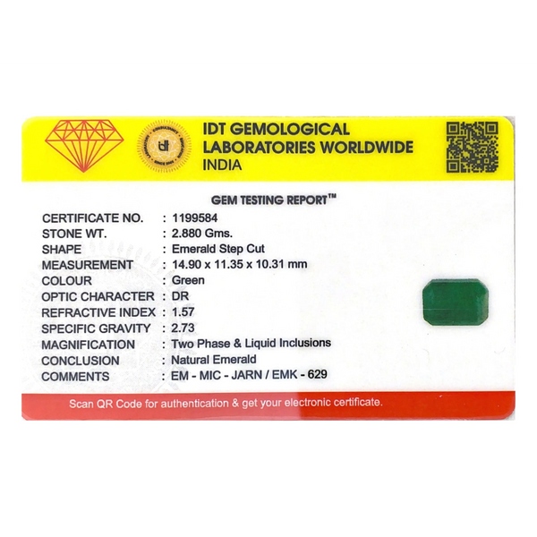 Zambian Emerald - 14.4 Carat