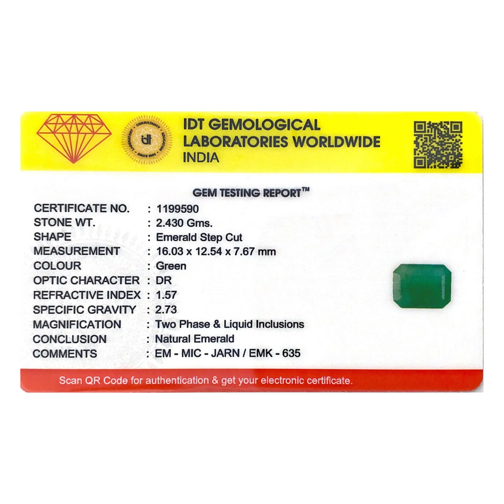 Zambian Emerald - 12.15 Carat