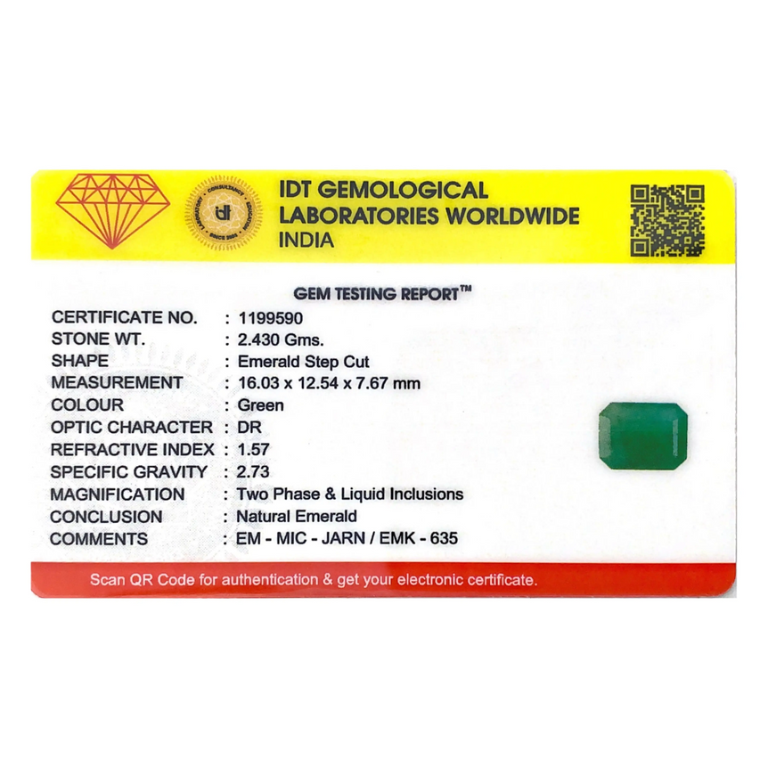 Zambian Emerald - 12.15 Carat