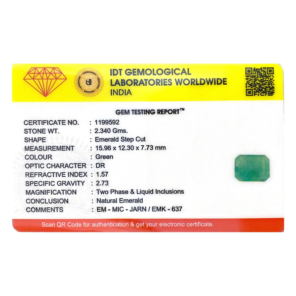 Zambian Emerald - 11.7 Carat