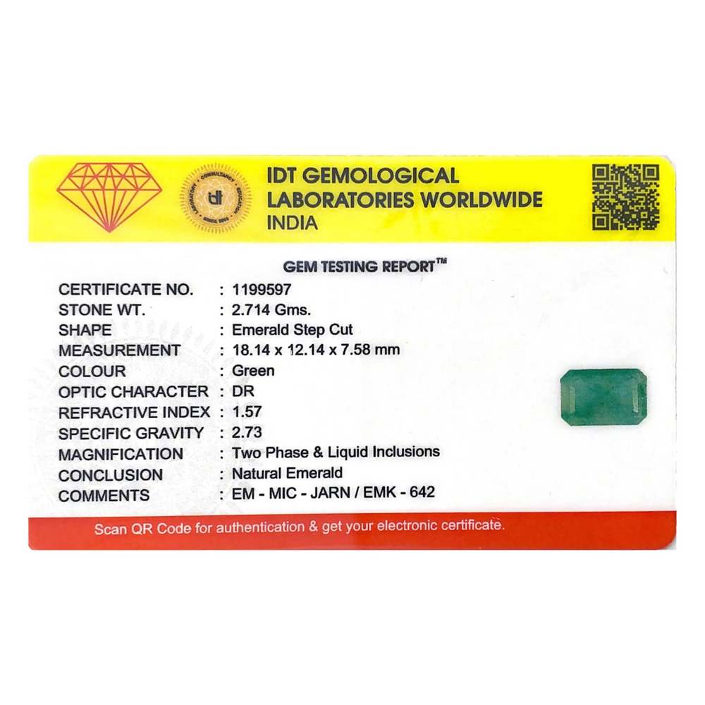 Zambian Emerald - 13.57 Carat