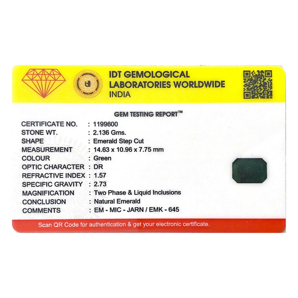Zambian Emerald - 13.3 Carat