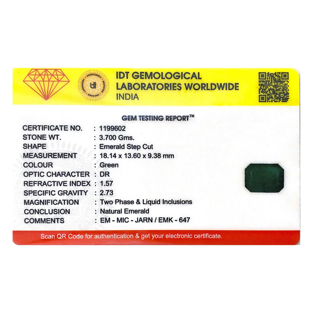 Zambian Emerald - 18.5 Carat