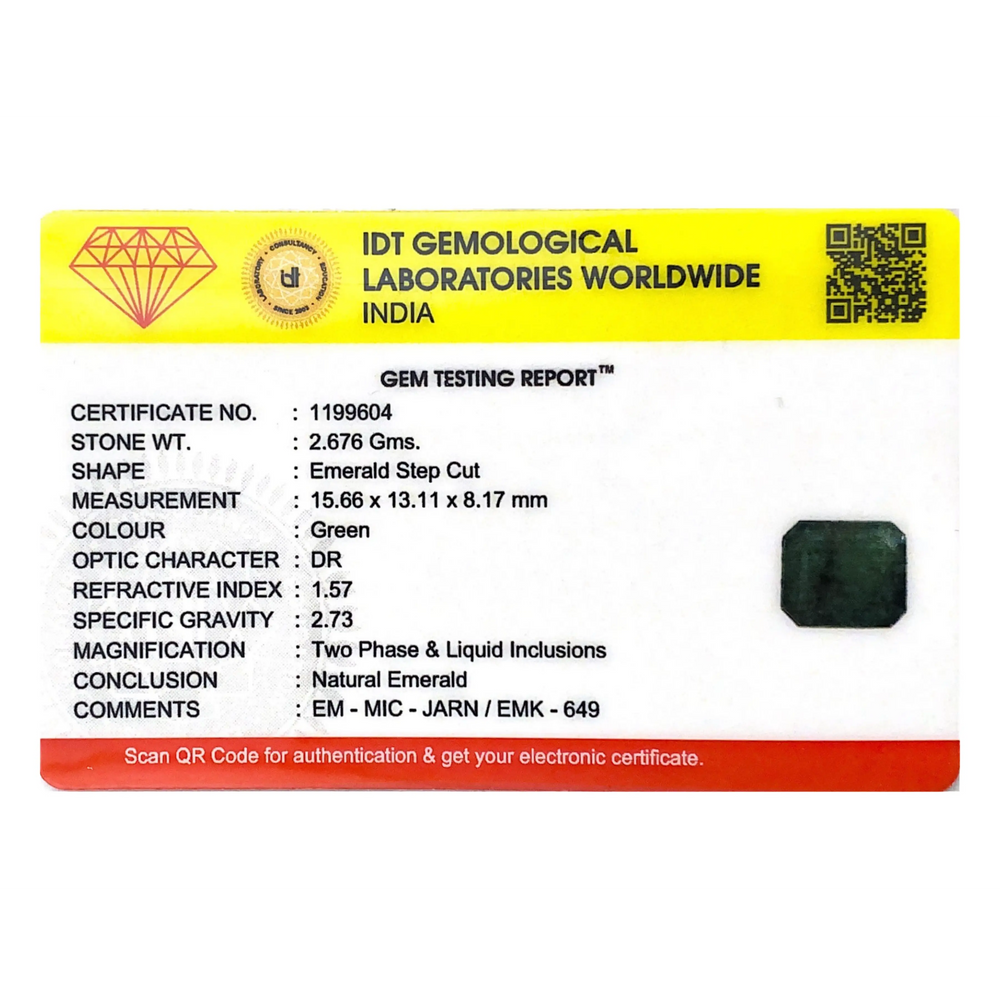 Zambian Emerald - 13.38 Carat