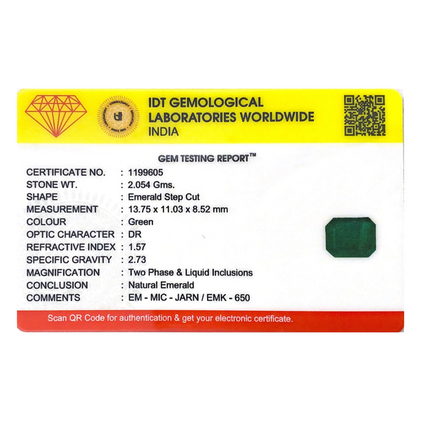 Zambian Emerald - 10.27 Carat