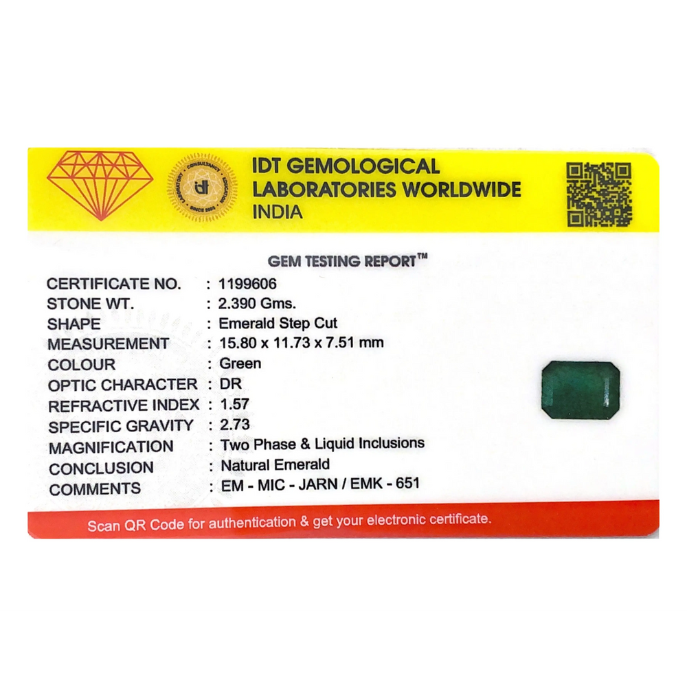 Zambian Emerald - 11.95 Carat