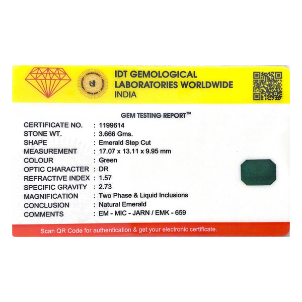 Zambian Emerald - 18.33 Carat