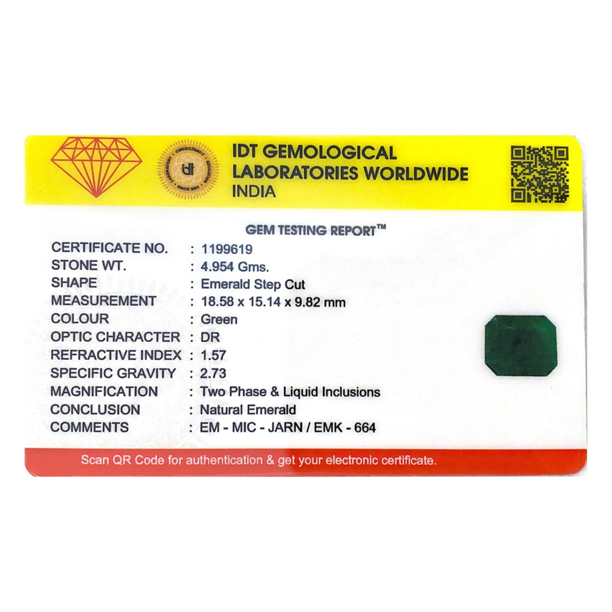Zambian Emerald - 24.77 Carat