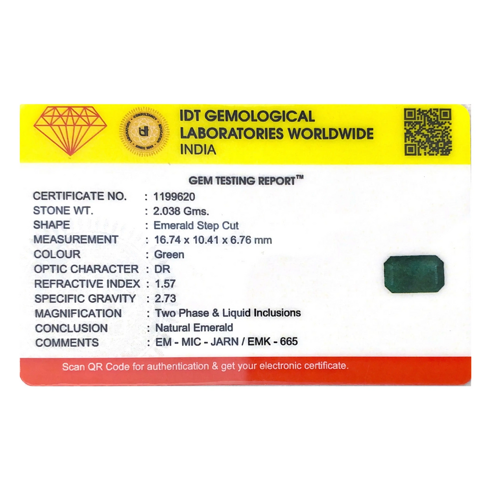 Zambian Emerald - 10.19 Carat