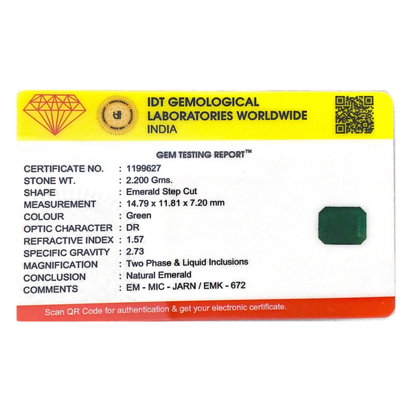 Zambian Emerald - 11 Carat