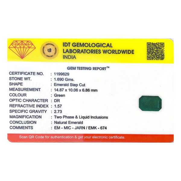 Zambian Emerald - 8.45 Carat