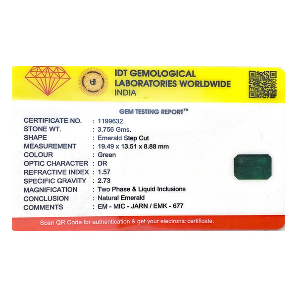 Zambian Emerald - 18.78 Carat