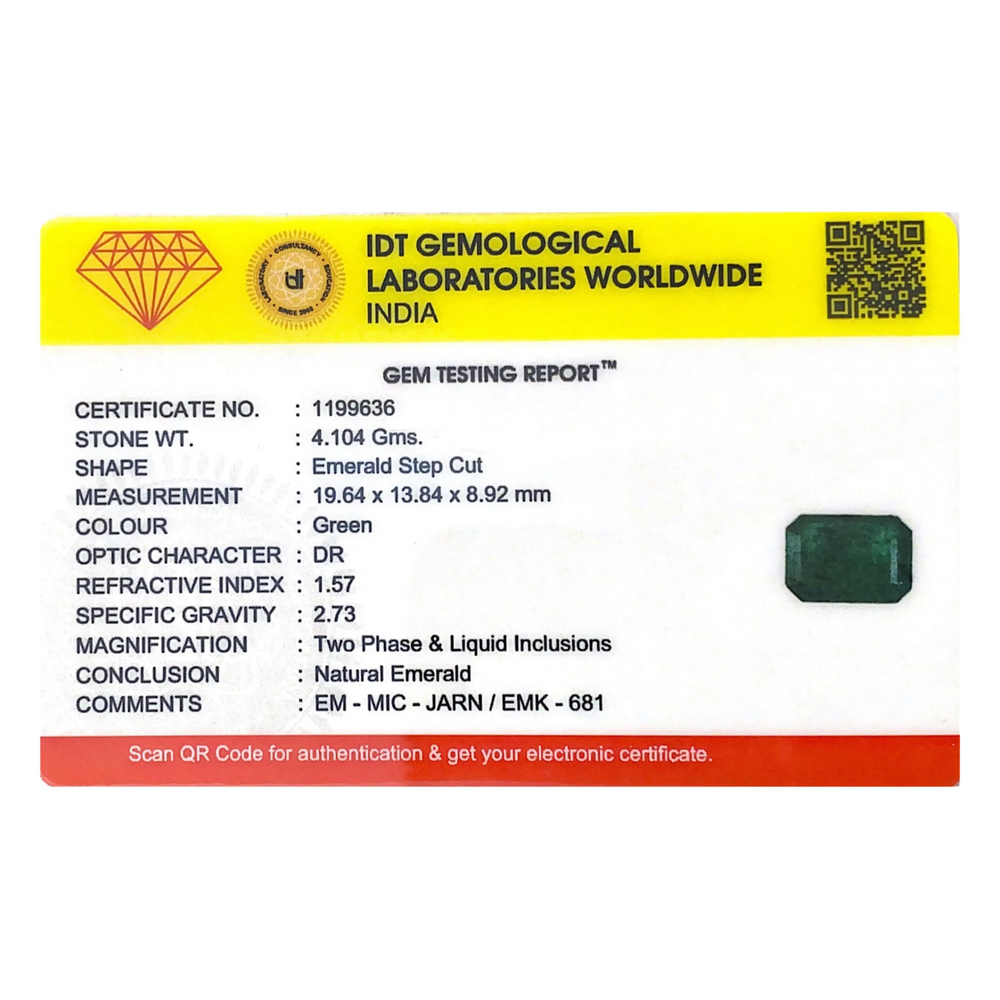 Zambian Emerald - 20.52 Carat