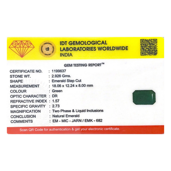 Zambian Emerald - 14.63 Carat