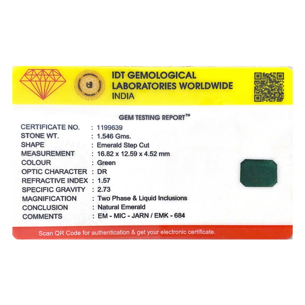 Zambian Emerald - 7.73 Carat