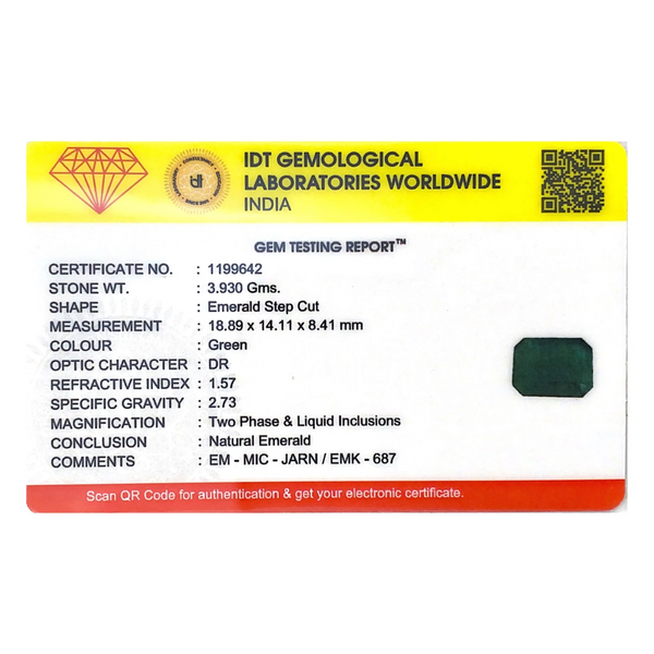 Zambian Emerald - 19.65 Carat