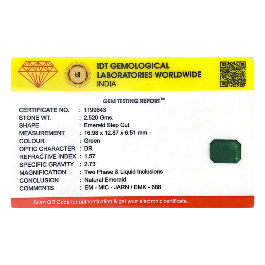 Zambian Emerald - 12.6 Carat