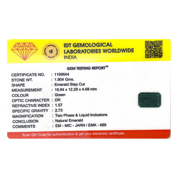 Zambian Emerald - 9.52 Carat