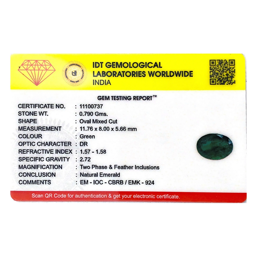 Zambian Emerald - 3.95 Carat