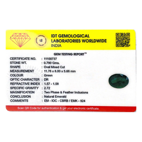 Zambian Emerald - 3.95 Carat