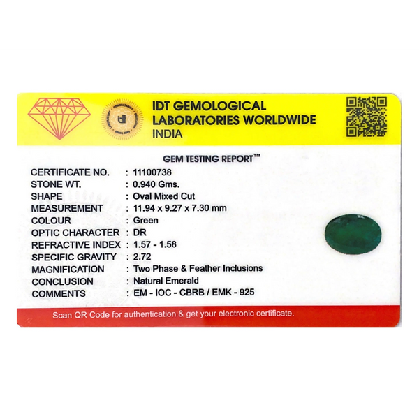 Zambian Emerald - 4.7 Carat