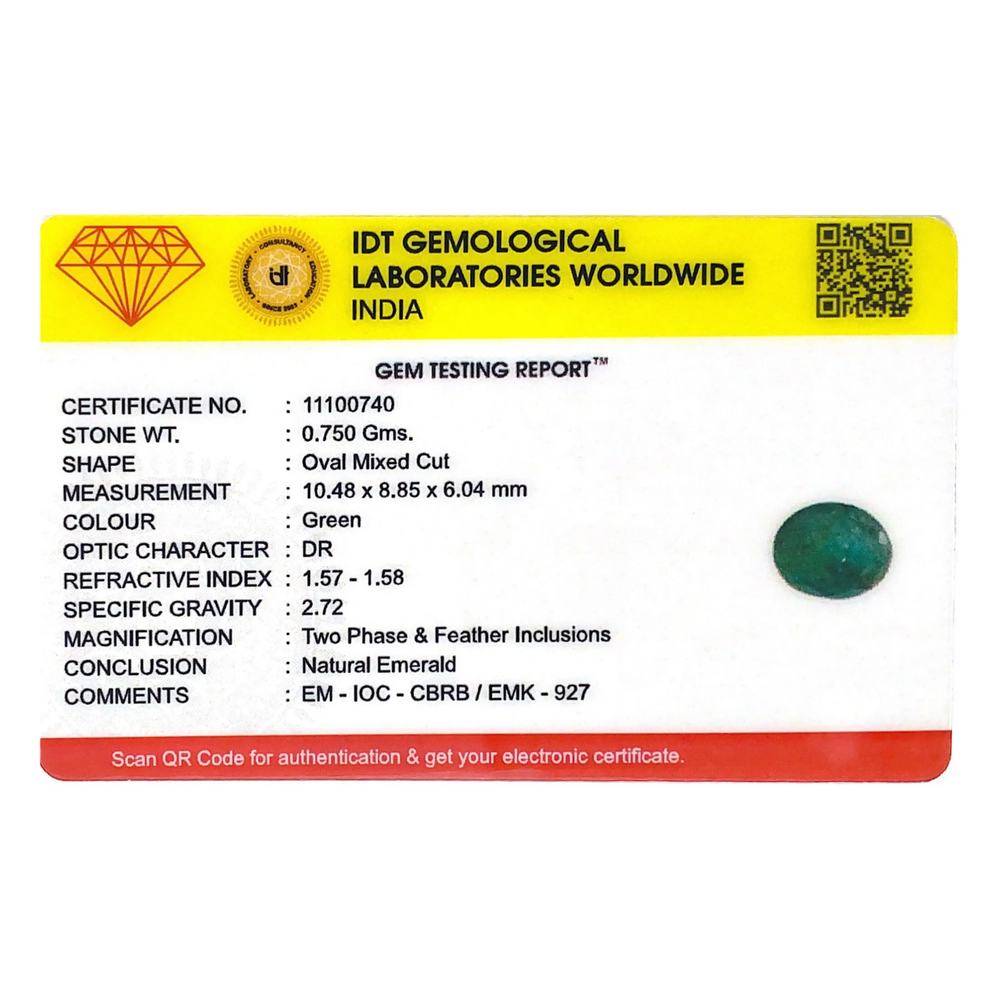 Zambian Emerald - 3.75 Carat