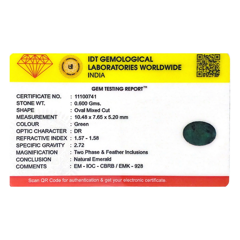 Zambian Emerald - 3 Carat