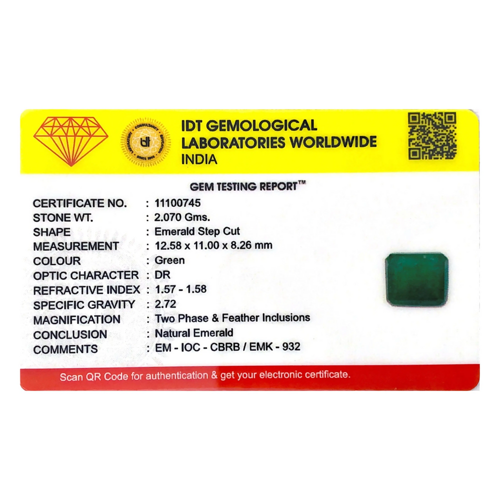 Zambian Emerald - 10.35 Carat