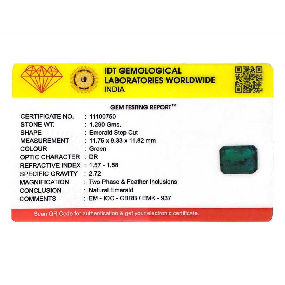 Zambian Emerald - 6.45 Carat