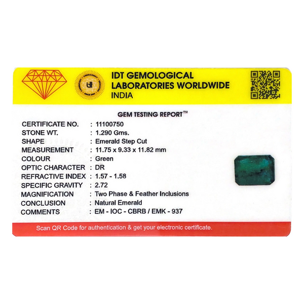 Zambian Emerald - 6.45 Carat