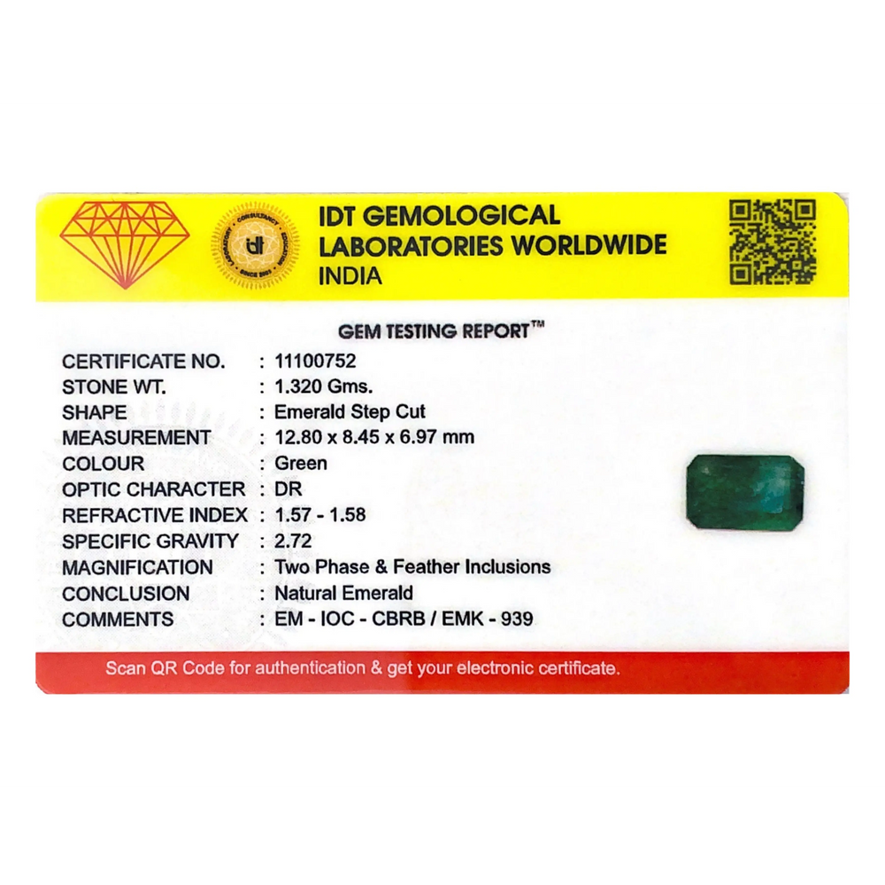 Zambian Emerald - 6.6 Carat