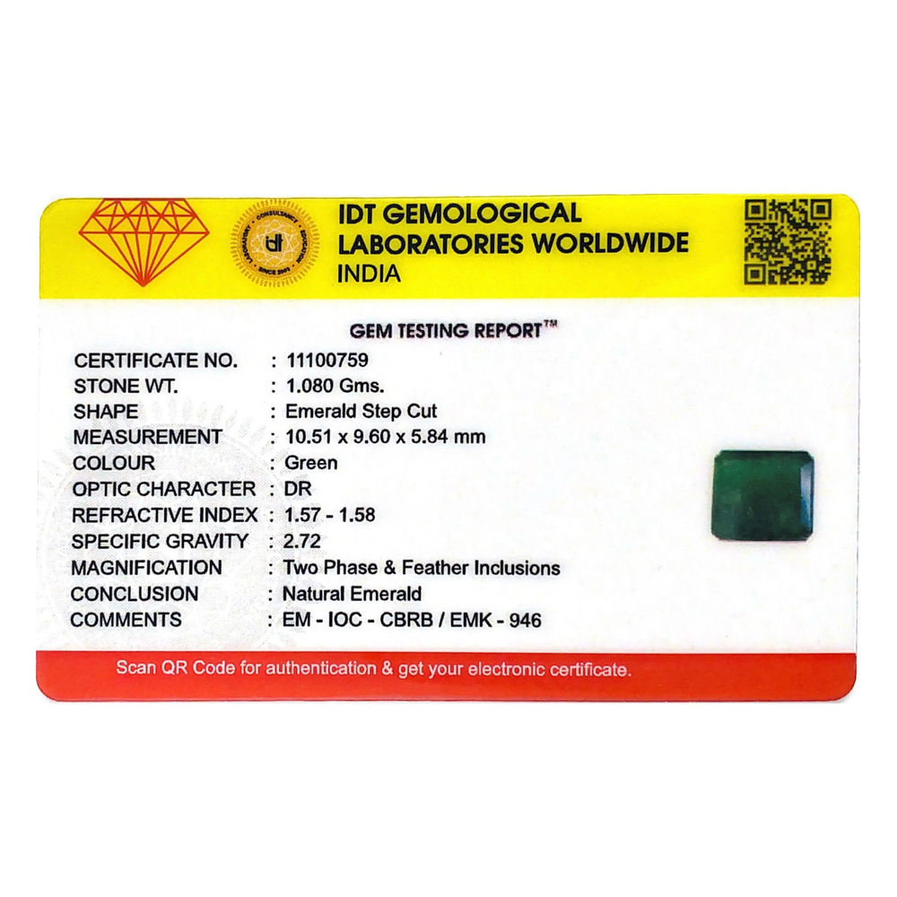 Zambian Emerald - 5.4 Carat