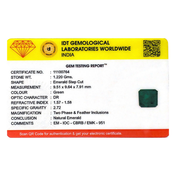 Zambian Emerald - 6.1 Carat