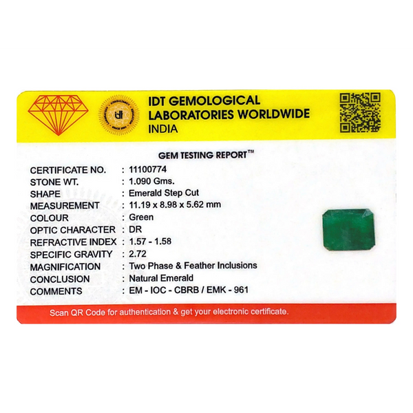 Zambian Emerald - 5.45 Carat