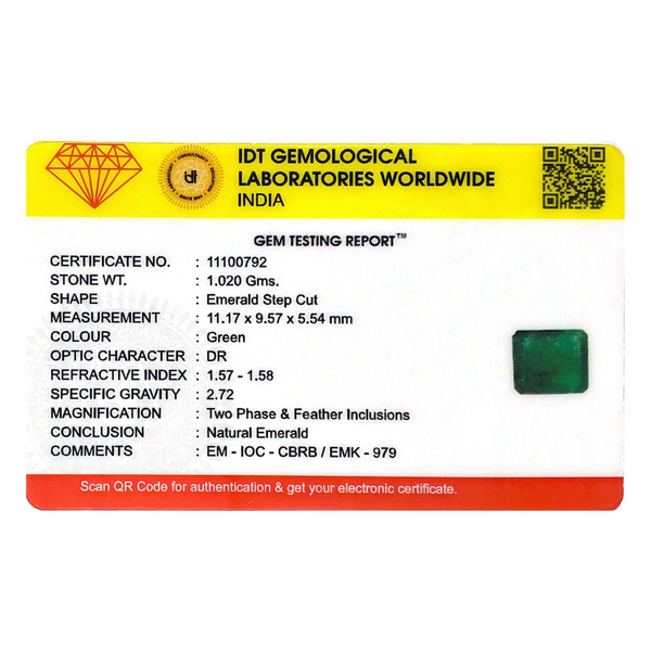 Zambian Emerald - 5.1 Carat