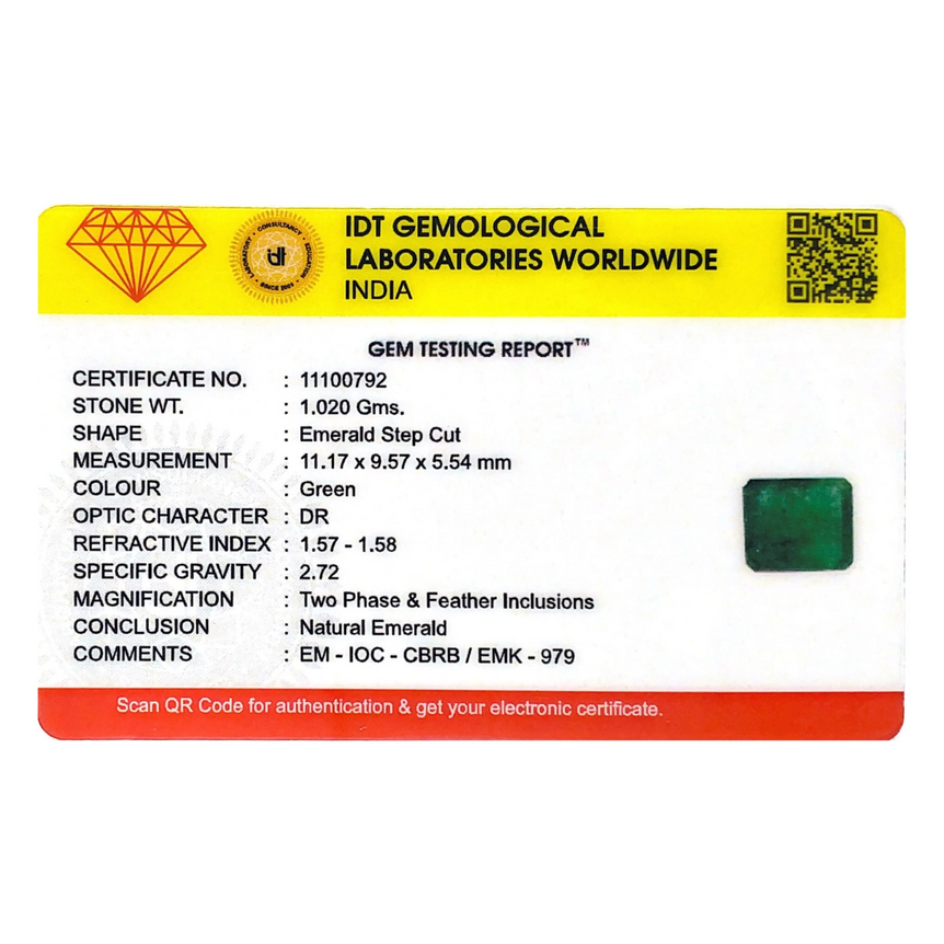 Zambian Emerald - 5.1 Carat