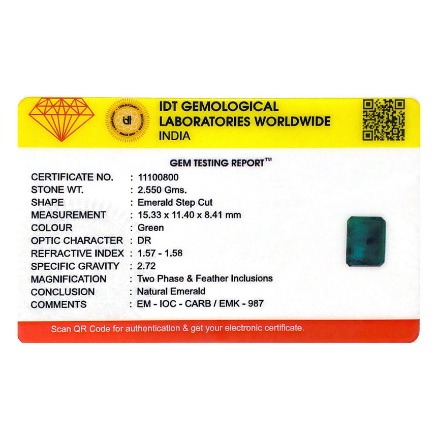 Zambian Emerald - 12.75 Carat