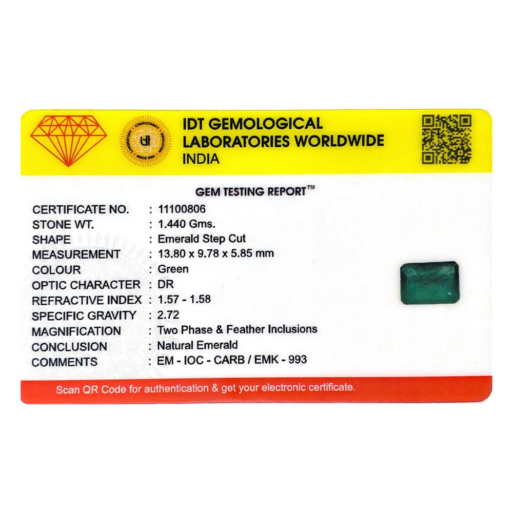 Zambian Emerald - 7.2 Carat