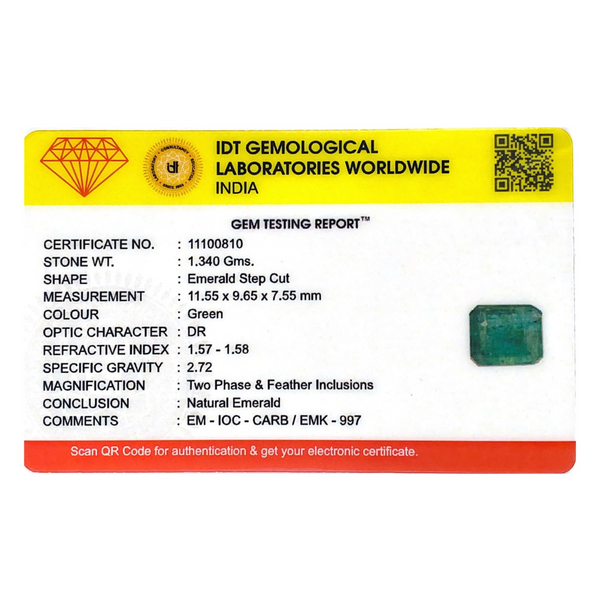 Zambian Emerald - 6.7 Carat