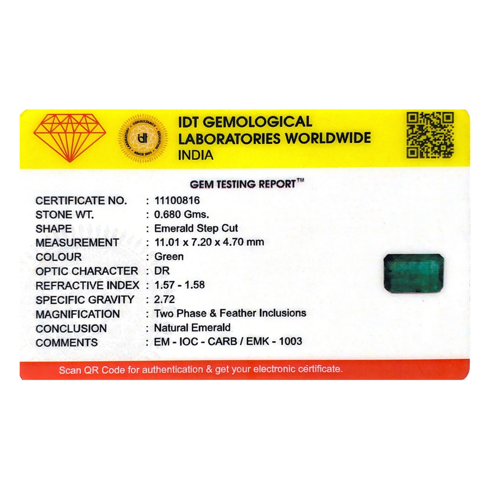 Zambian Emerald - 3.4 Carat