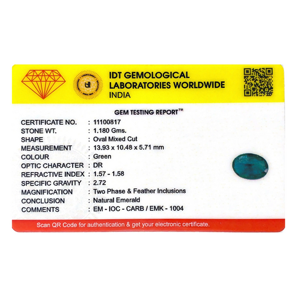 Zambian Emerald - 5.9 Carat