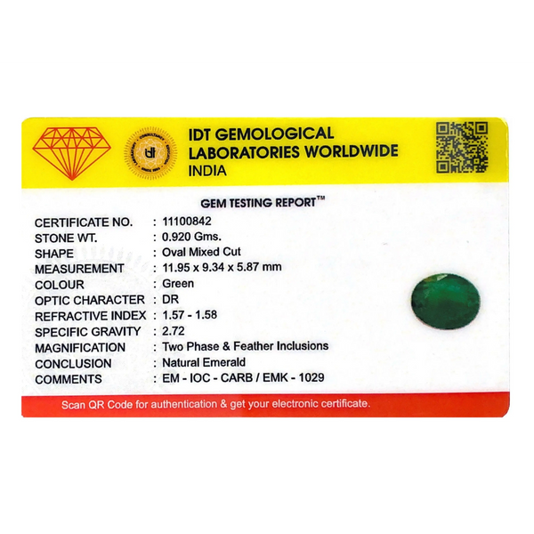 Zambian Emerald - 4.6 Carat