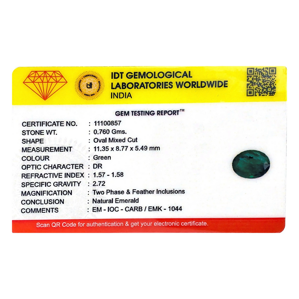 Zambian Emerald - 3.8 Carat