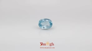Blue Zircon - 5.12 Carat