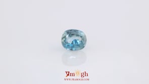 Blue Zircon - 4.29 Carat