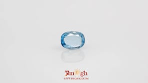 Blue Zircon - 4.35 Carat