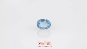 Blue Zircon - 4.31 Carat