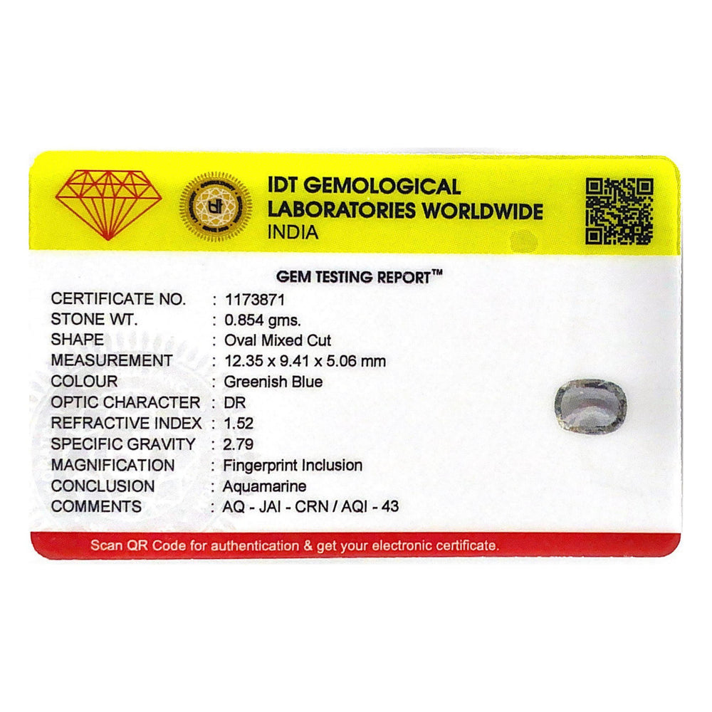 Aquamarine - 4.27 Carat - Pramogh