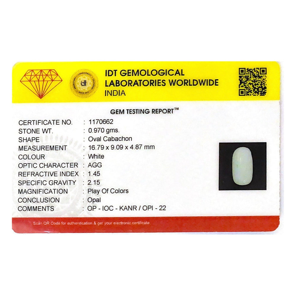 Opal- 4.85 Carat - Pramogh