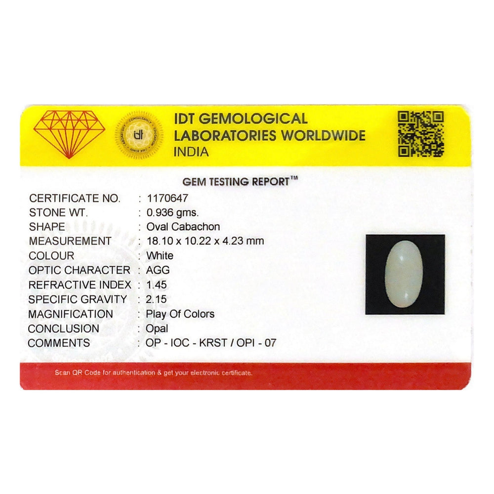 Opal- 4.68 Carat - Pramogh